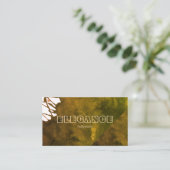 Carte De Visite Aquarelle Artistique Expressive II (Debout devant)