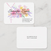 Carte De Visite Aquarelle catholique de Rosary (Devant / Derrière)