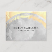 Carte De Visite Aquarelle chic (Devant)