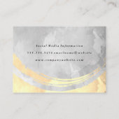 Carte De Visite Aquarelle chic (Dos)