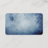 Carte De Visite Aquarelle chic avec monogramme (Dos)