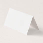 Carte De Visite Aquarelle Chic Rose rose rose (Dos)