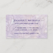 Carte De Visite aquarelle d'arrière - plan (Dos)