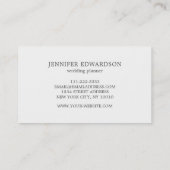 Carte De Visite Aquarelle de l'eucalyptus vert professionnel (Dos)