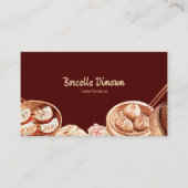 Carte De Visite Aquarelle Dimsum (Devant)