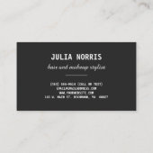 Carte De Visite Aquarelle en bon état (Dos)