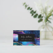 Carte De Visite aquarelle étincelante (Debout devant)