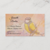 Carte De Visite Aquarelle Flying Bird (Devant)