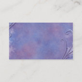 Carte De Visite Aquarelle gravée à l'eau-forte (Dos)