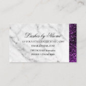 Carte De Visite Aquarelle Lashes (Dos)