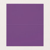 Carte De Visite aquarelle lilas (Intérieur déplié)