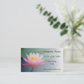 Carte De Visite Aquarelle Lilly Pond (Debout devant)