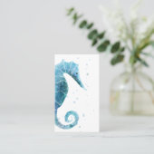 Carte De Visite Aquarelle marin nautique (Debout devant)