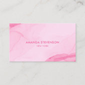 Carte De Visite Aquarelle moderne abstrait II (Devant)