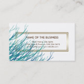 Carte De Visite Aquarelle Nature Tree Professional Clean (Dos)