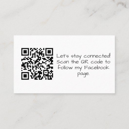 Carte De Visite Aquarelle Notes musicales Code QR personnalisé (Dos)