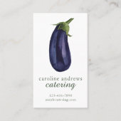 Carte De Visite Aquarelle Organique (Devant)