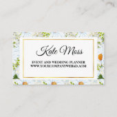 Carte De Visite Aquarelle professionnelle (Devant)