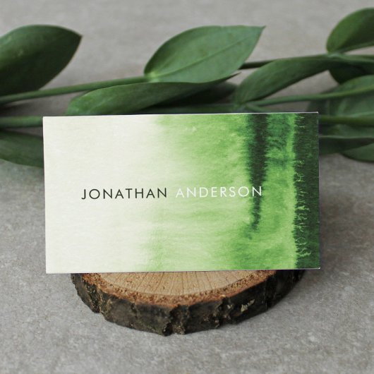 Carte De Visite Aquarelle professionnelle élégante