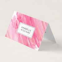 Aquarelle rose chaud moderne