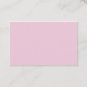 Carte De Visite Aquarelle rose et or personnalisée