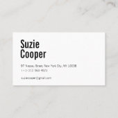 Carte De Visite Aquarelle rouge et or professionnel (Dos)