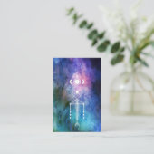 Carte De Visite *~* Aquarelle sacrée Aztec Shaman Primal (Debout devant)