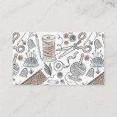 Carte De Visite Aquarelle simple Sestress (Dos)