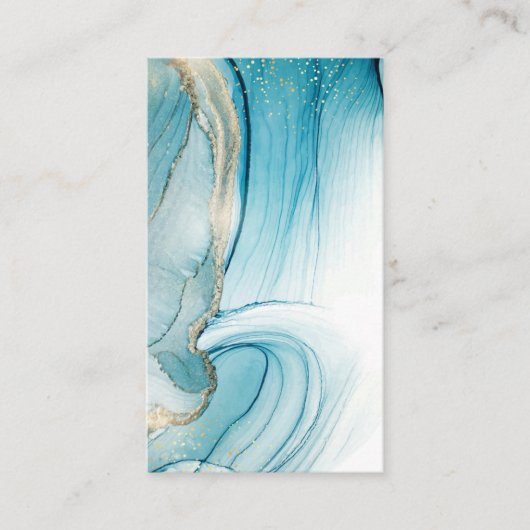 Carte de visite aquarelle vierge (Devant)
