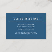 Carte De Visite Aquarelle Ville Skyline (Dos)