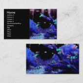 Carte De Visite Aquarium (Devant / Derrière)