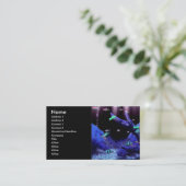 Carte De Visite Aquarium (Debout devant)