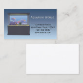 Carte De Visite Aquarium de poissons (Devant / Derrière)
