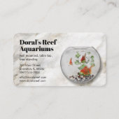 carte de visite aquarium store (Devant)