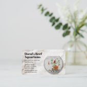 carte de visite aquarium store (Debout devant)