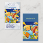 Carte De Visite Aquarium tropical coloré (Devant / Derrière)