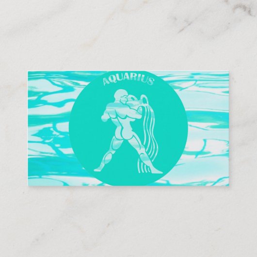 Carte de visite Aquarius (Dos)