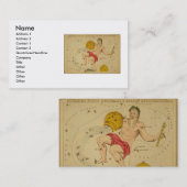 Carte de visite Aquarius (Devant / Derrière)