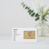 Carte de visite Aquarius (Debout devant)