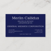 Carte De Visite Aquila (Dos)