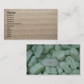 Carte De Visite Arachides de carton et d'emballage (Devant / Derrière)