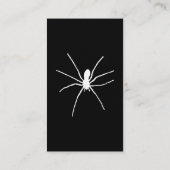 Carte De Visite Araignée blanche (Dos)