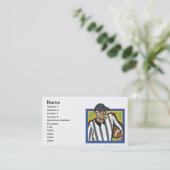 Carte De Visite Arbitre (Debout devant)