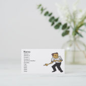 Carte De Visite Arbitre de basket-ball (Debout devant)