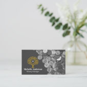 Carte De Visite Arborescence monétaire | Pièces (Debout devant)