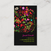 Carte De Visite Arborescence rétro PixDezines (Dos)