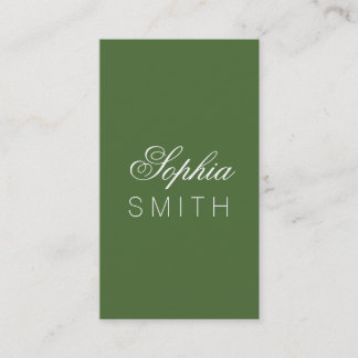 Carte De Visite Arborescence supérieure - Entrez votre nom