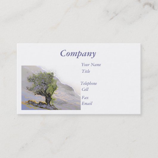 CARTE DE VISITE ARBRE (Devant)