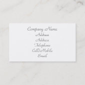 CARTE DE VISITE ARBRE (Dos)