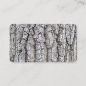 Carte De Visite Arbre 5 - Écorce de chêne (Dos)